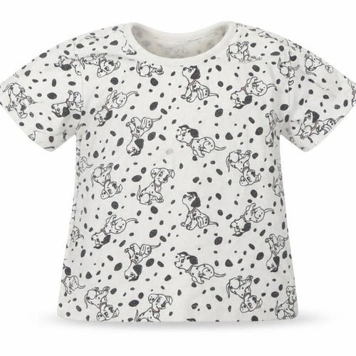 George Girls Grey Animal Print  Basic T-Shirt Size 9-12 Months