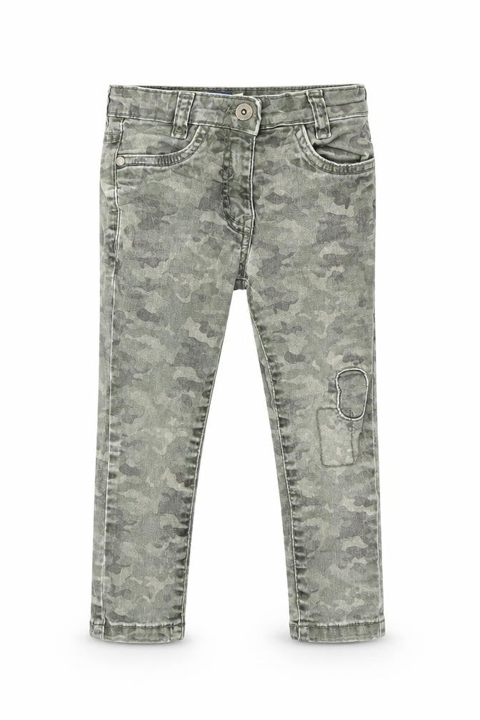 Original Marines Boys Green Check  Skinny Jeans Size 3 Years