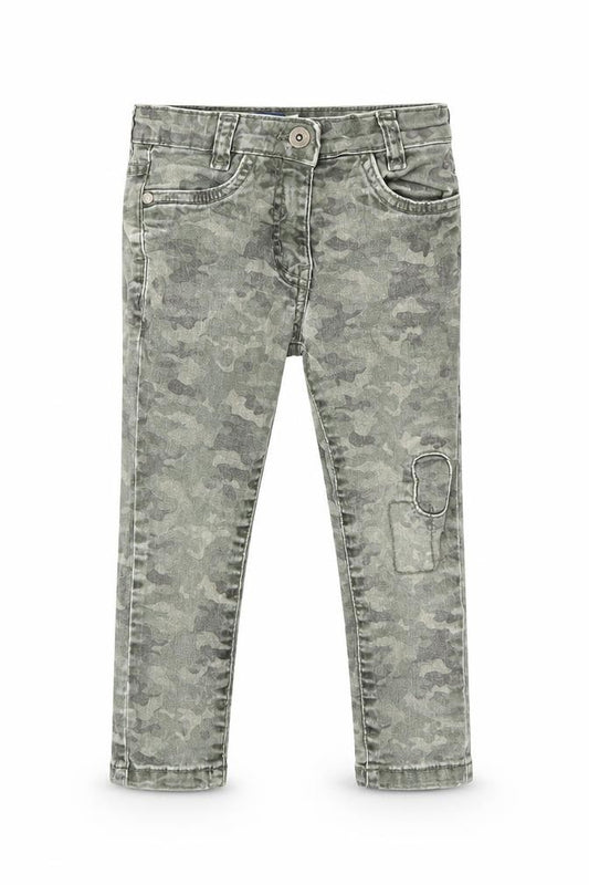 Original Marines Boys Green Check  Skinny Jeans Size 3 Years