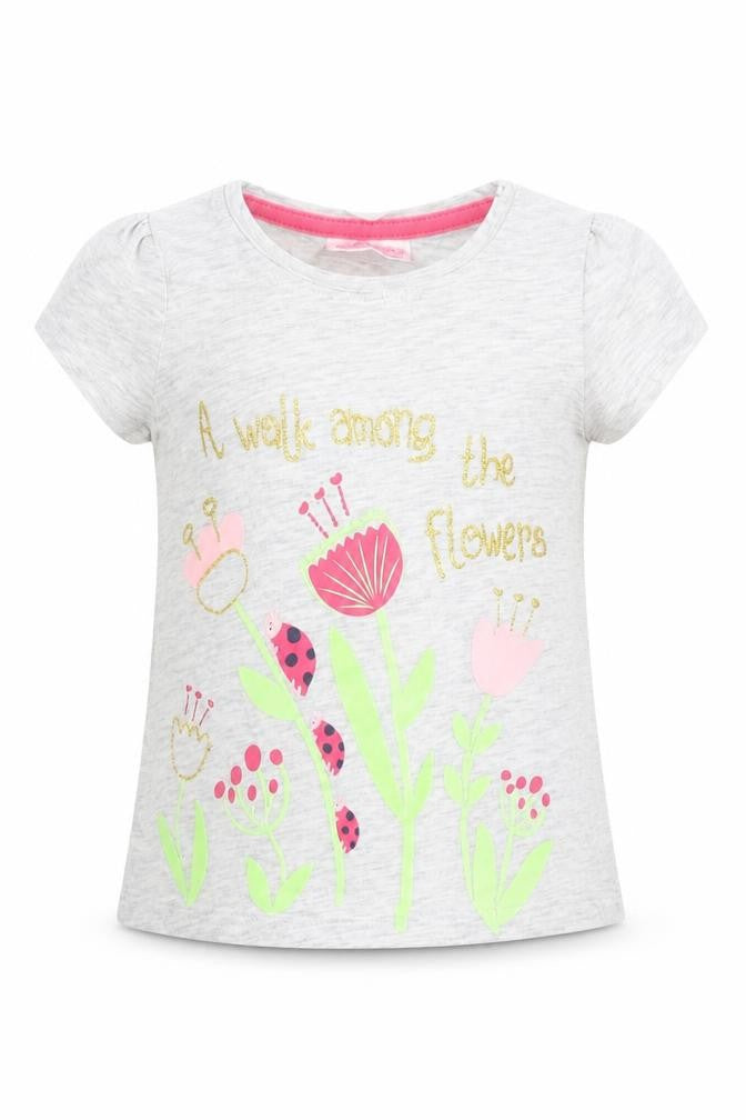 Front view of So Cute Baby Grey Basic T-Shirt, size 9-12, Months