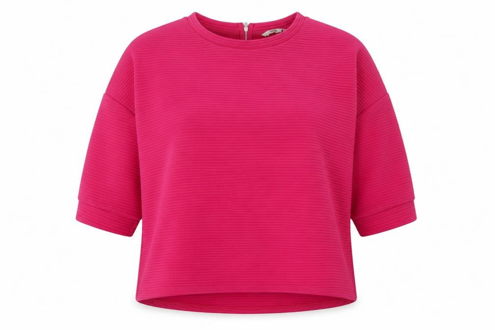 Front view of George women’s pink pullover sweatshirt, size UK 16