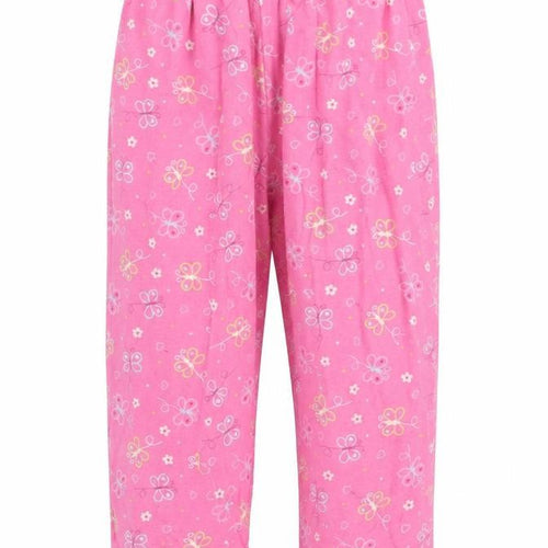 Mothercare Girls Pink Floral  Sweatpants Trousers Size 2 Years
