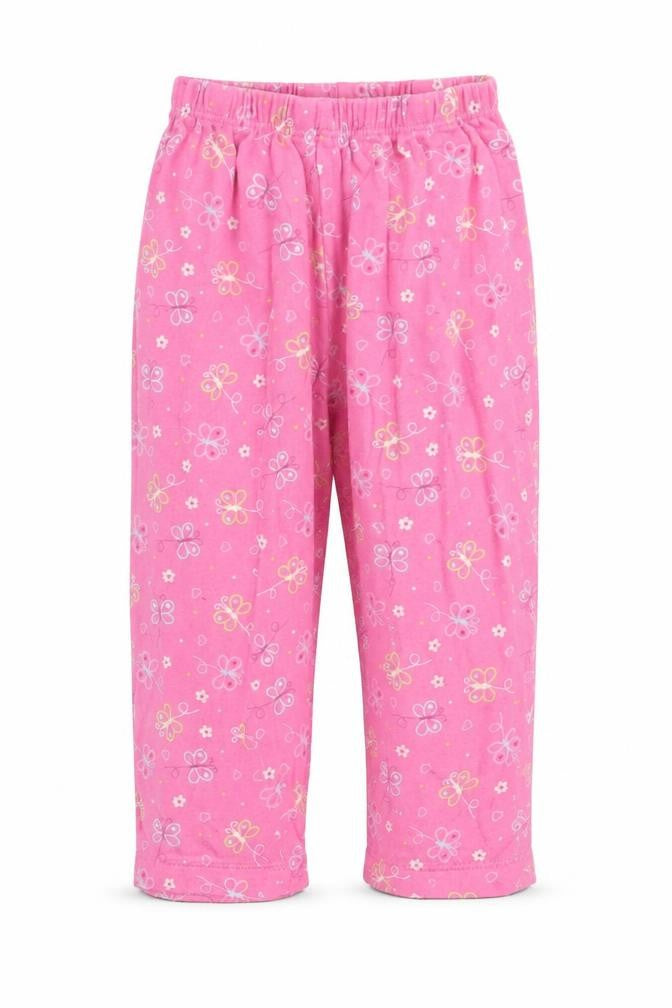 Mothercare Girls Pink Floral  Sweatpants Trousers Size 2 Years