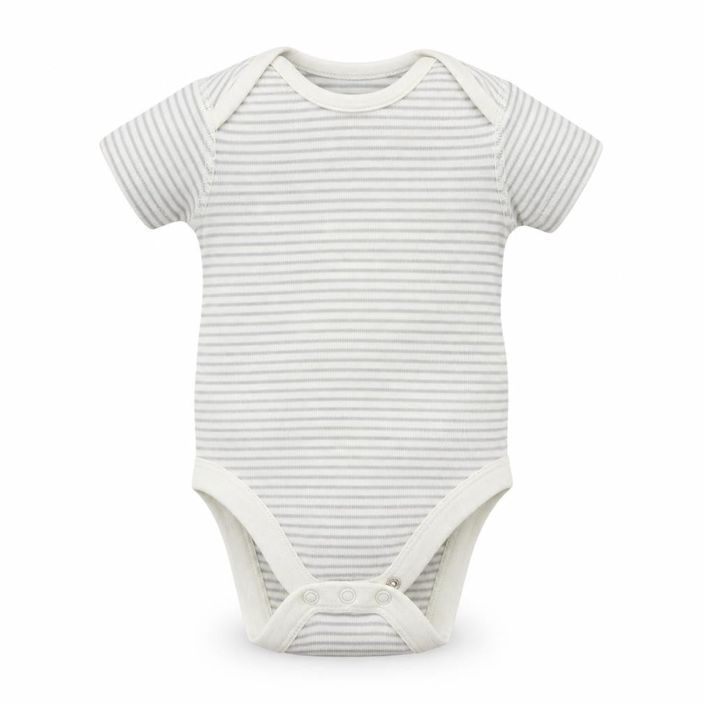 M&S Baby Multicoloured Striped  Leotard One-Piece Size 0-3 Months