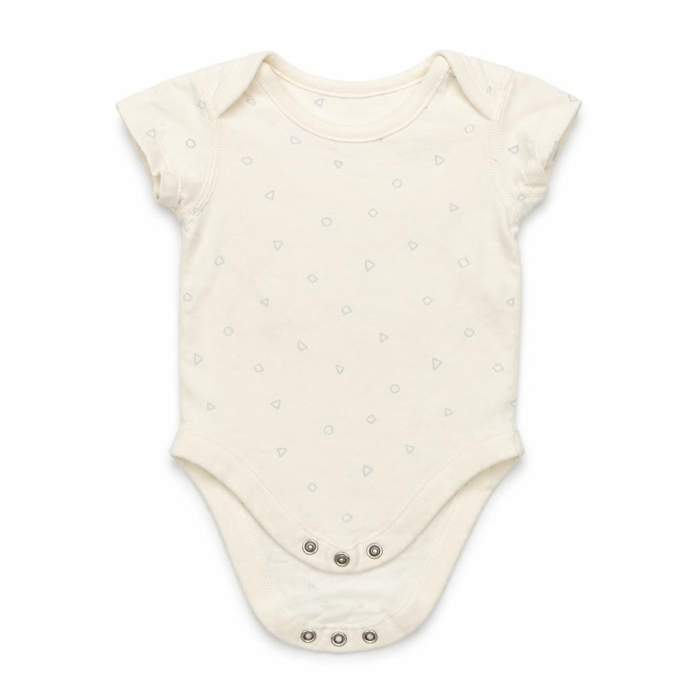 M&S Baby Ivory Polka Dot  Leotard One-Piece Size 0-3 Months