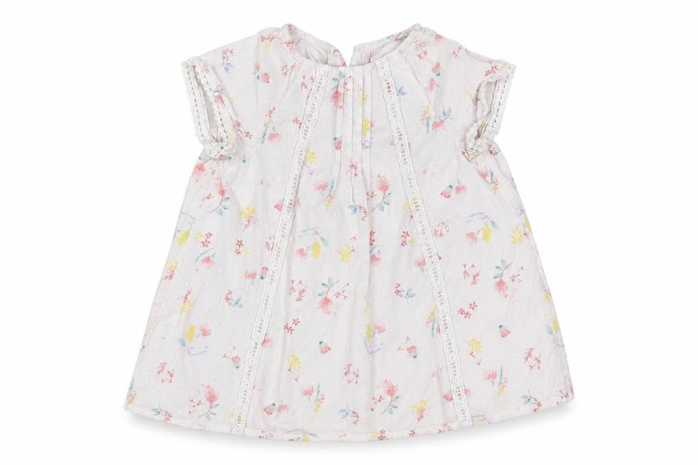 George Baby Green Floral  A-Line  Size 18-24 Months