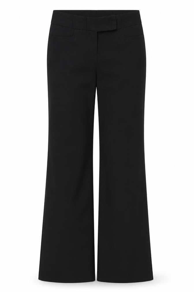 Karlo Ruicci Womens Black   Trousers  Size 10 L30 in