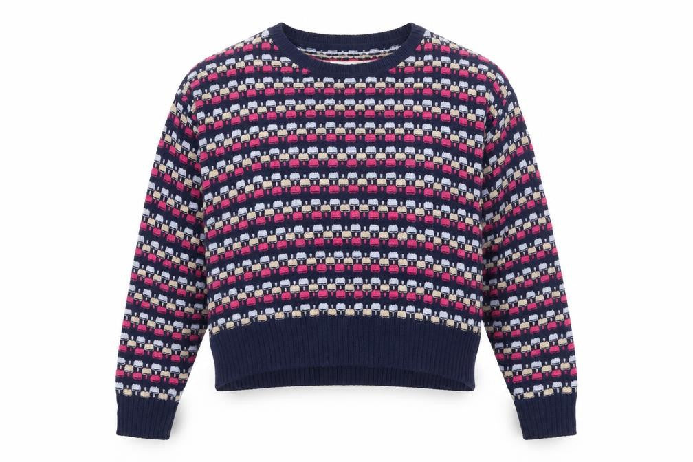 Front view of SHEIN women’s pink jumper, size XL