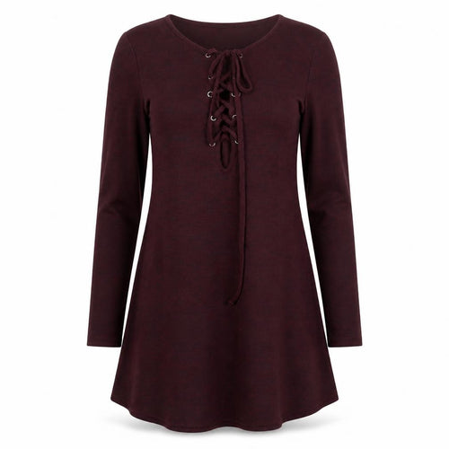 Boohoo Womens Purple   A-Line  Size 8  - Burgundy
