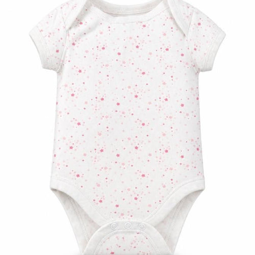 Primark Baby White Spotted  Babygrow One-Piece Size 3-6 Months