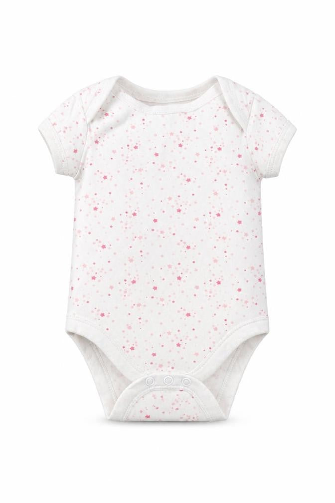 Primark Baby White Spotted  Babygrow One-Piece Size 3-6 Months