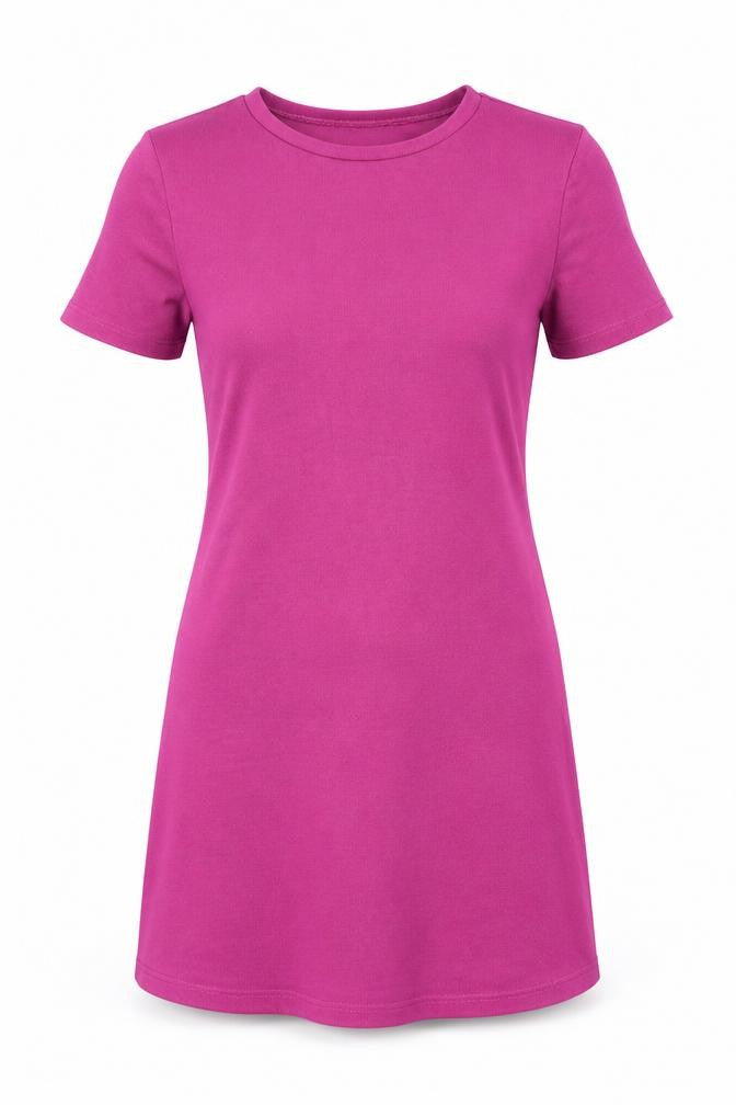 Front view of Atmosphere women’s pink fit & flare, size UK 8