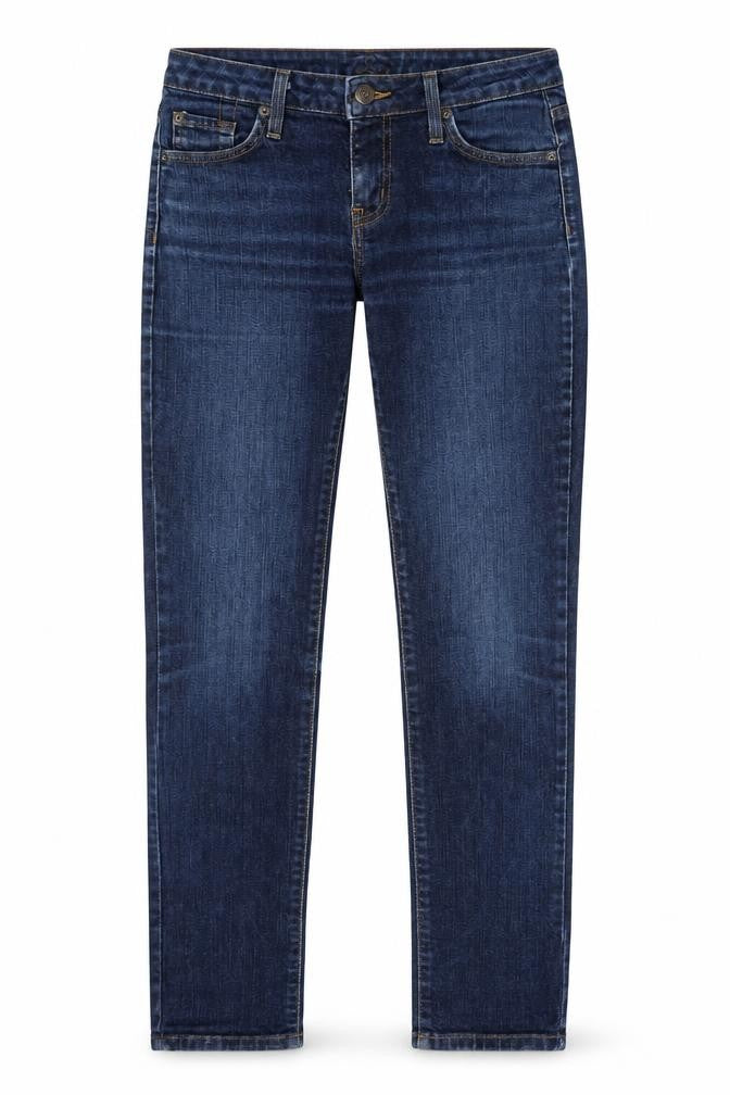 Lux Womens Blue  Denim Skinny Jeans Size 28 L29 in