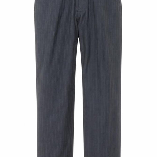 George Mens Blue Striped  Trousers  Size 32 in L28 in