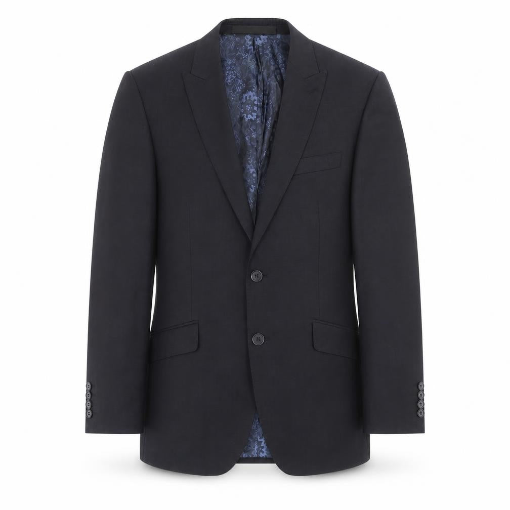 Front view of Marks & Spencer men’s grey jacket suit jacket, size 40, - tailored fit