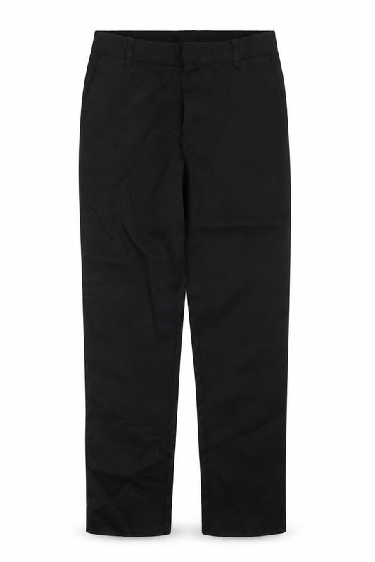 Front view of George boys’ black dress pants trousers, size 9-10, years