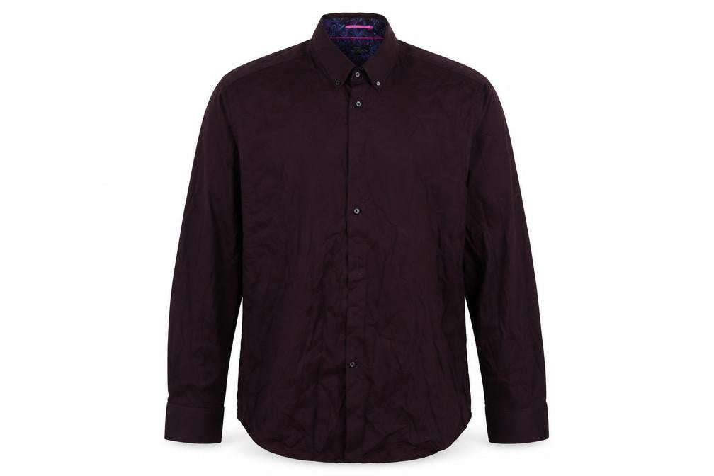 Next  Mens Red    Button-Up Size 16
