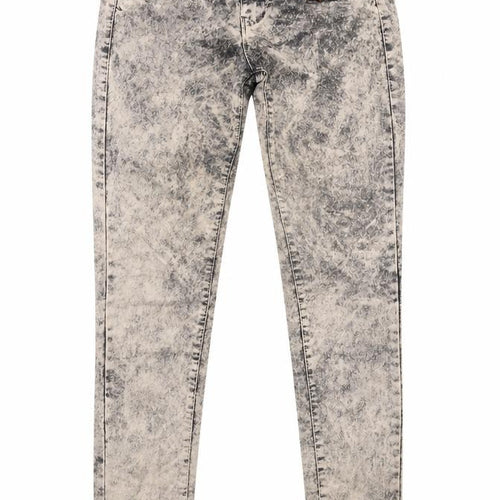Bershka Womens Grey  Denim Jegging Jeans Size 6 L29 in