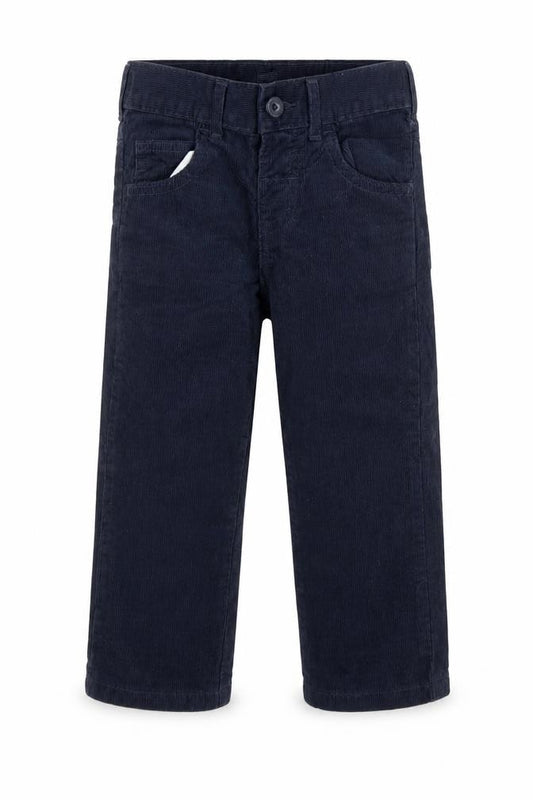 M&S Boys Blue  Corduroy Straight Jeans Size 2 Years