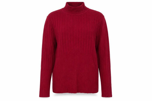 Front view of Marks & Spencer women’s pink pullover sweatshirt, size UK 10