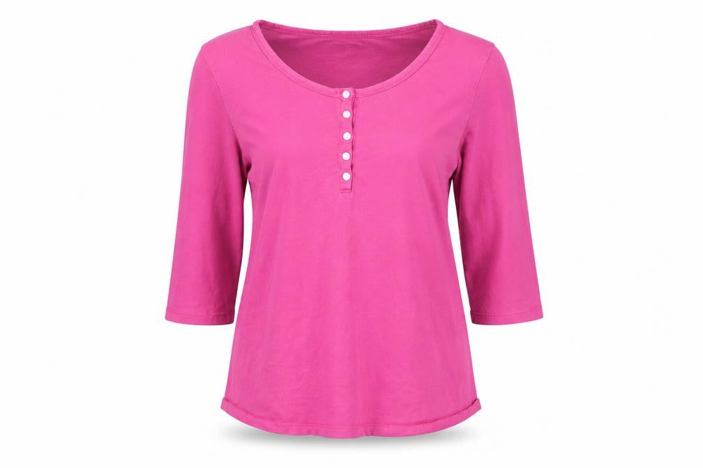 Front view of F&F women’s pink jumper, size UK 8