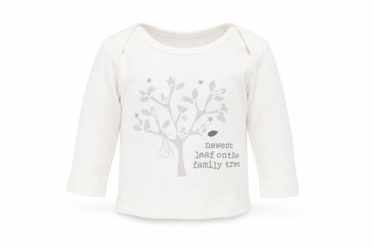Front view of George Baby White Basic Blouse, size 6-9, Months