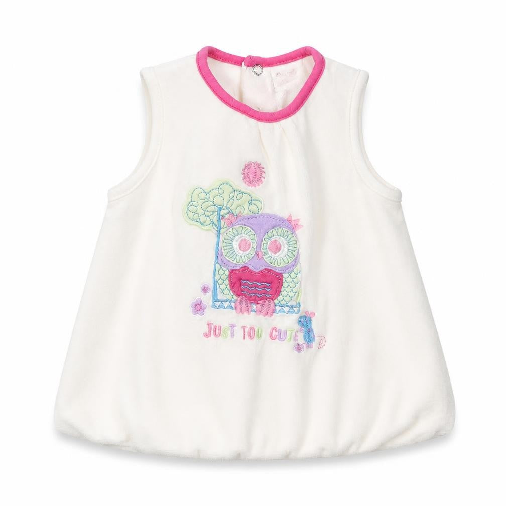 Cutey Couture Baby White   Tunic Blouse Size 3-6 Months