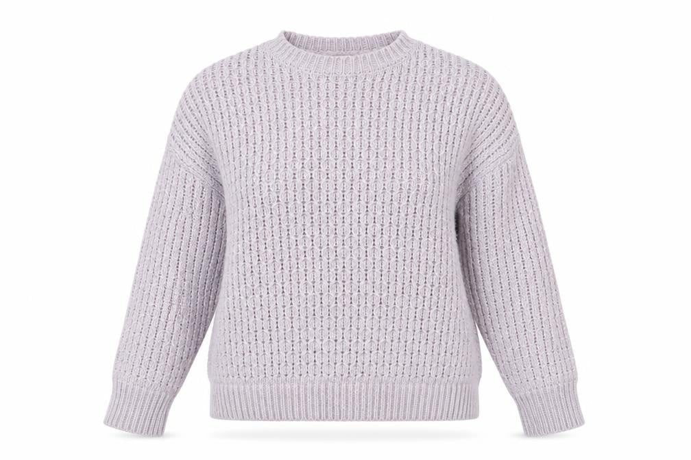 Front view of George women’s purple jumper, size S