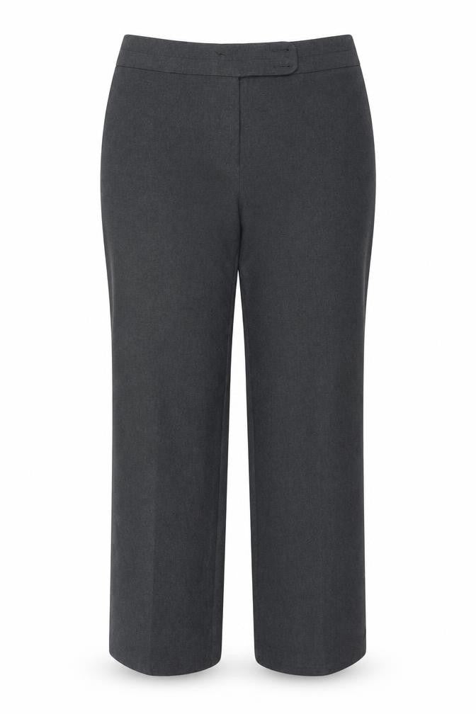 George Womens Grey   Trousers  Size 14 L28 in
