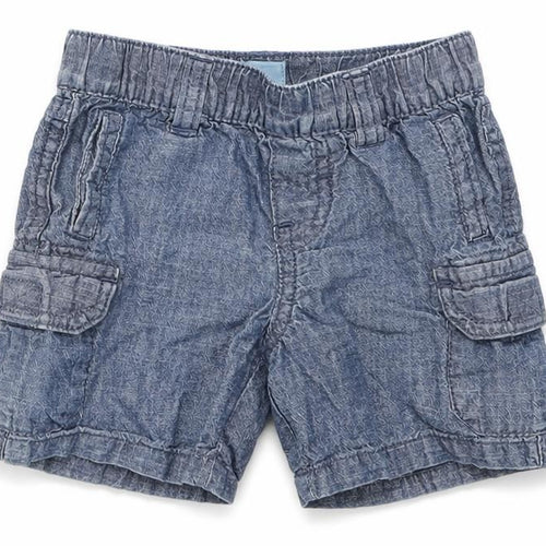 Gap Baby Blue  Denim Cropped Jeans Size 12-18 Months