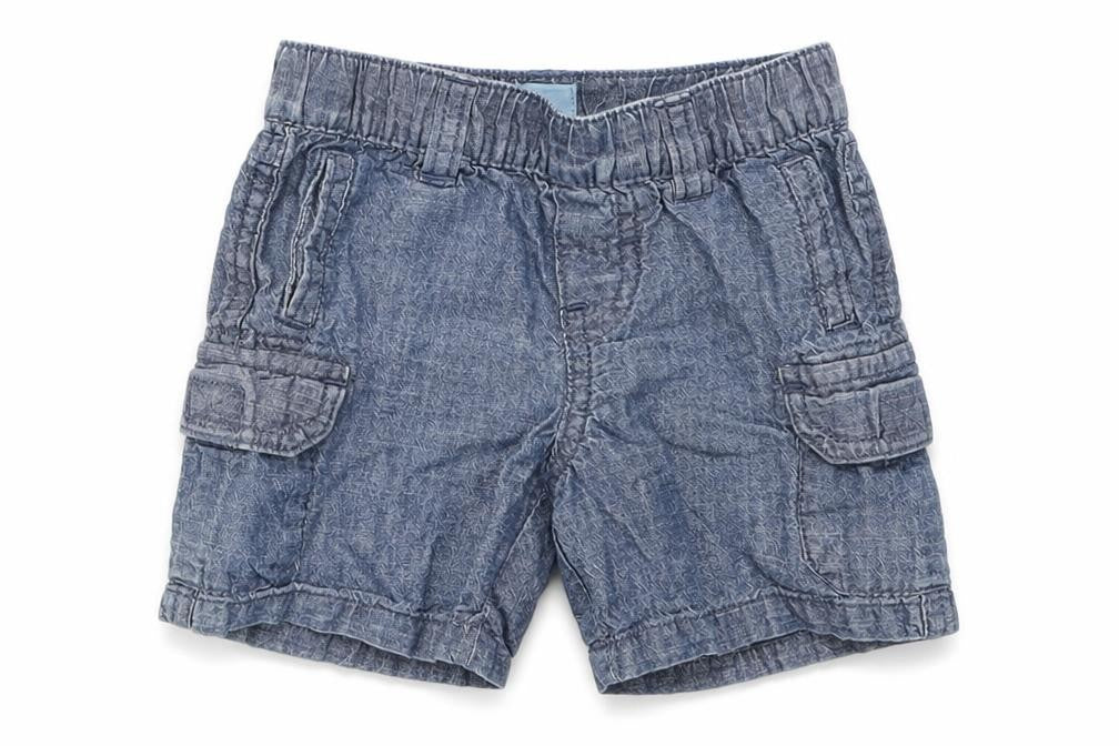 Gap Baby Blue  Denim Cropped Jeans Size 12-18 Months