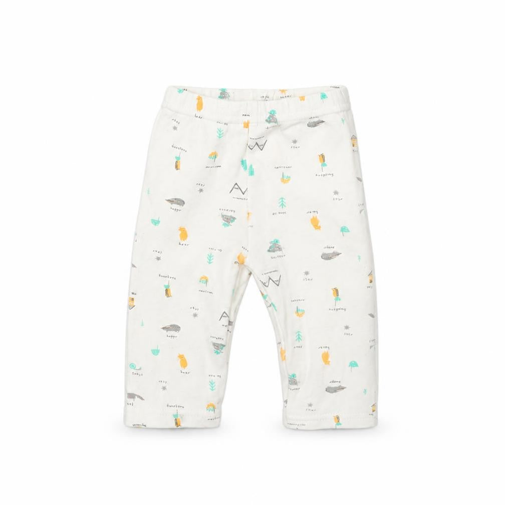 Bebe Bonito Girls White Spotted  Capri Trousers Size 0-3 Months