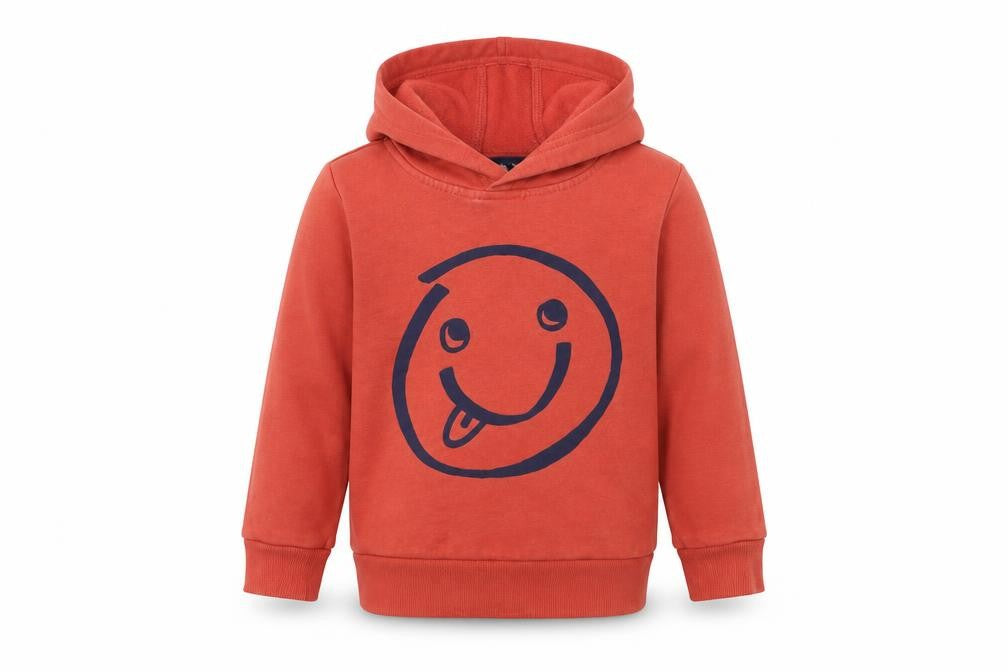 Front view of George boys’ pink pullover hoodie, size 2-3, years