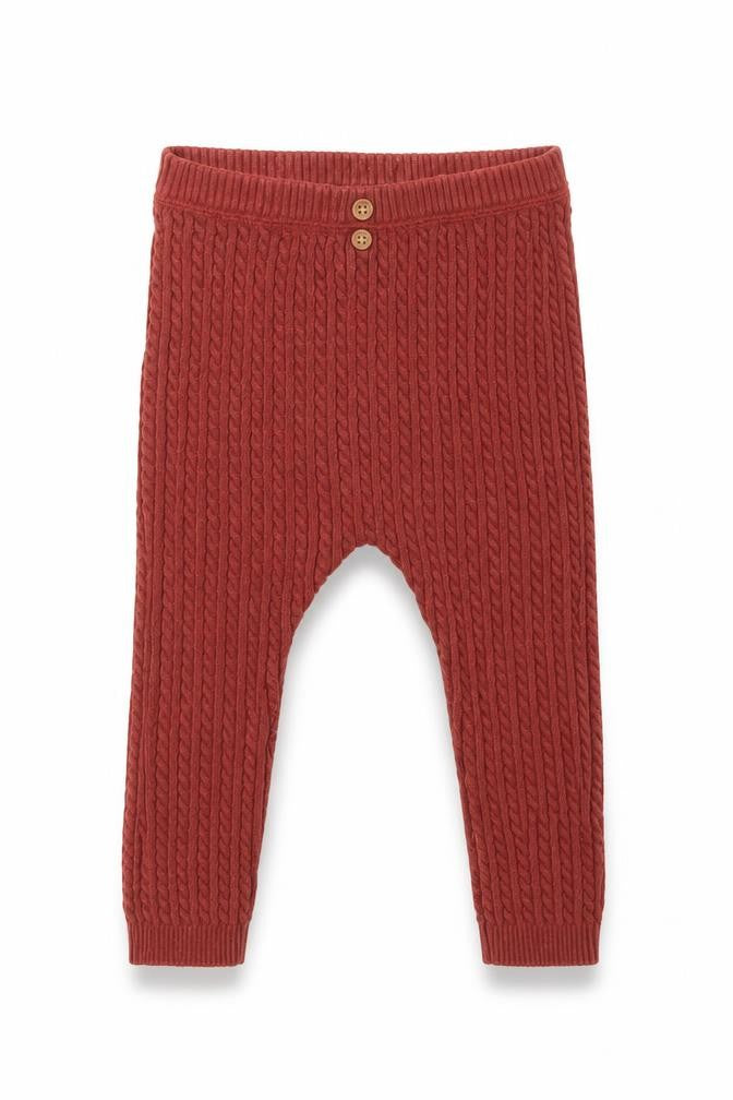 TU Girls Brown   Capri Trousers Size 12-18 Months