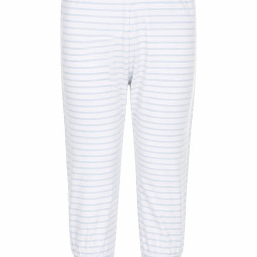 George Girls Blue Striped  Capri Trousers Size 3-4 Years