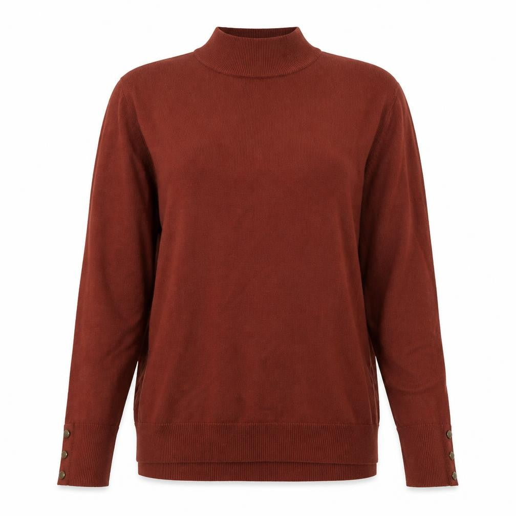 Peacocks Womens Brown   Pullover Jumper Size 8