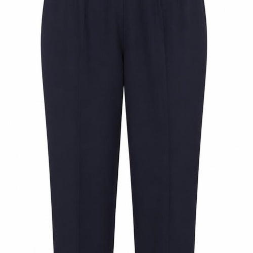 M&S Womens Blue   Carrot Trousers Size 16 L24 in