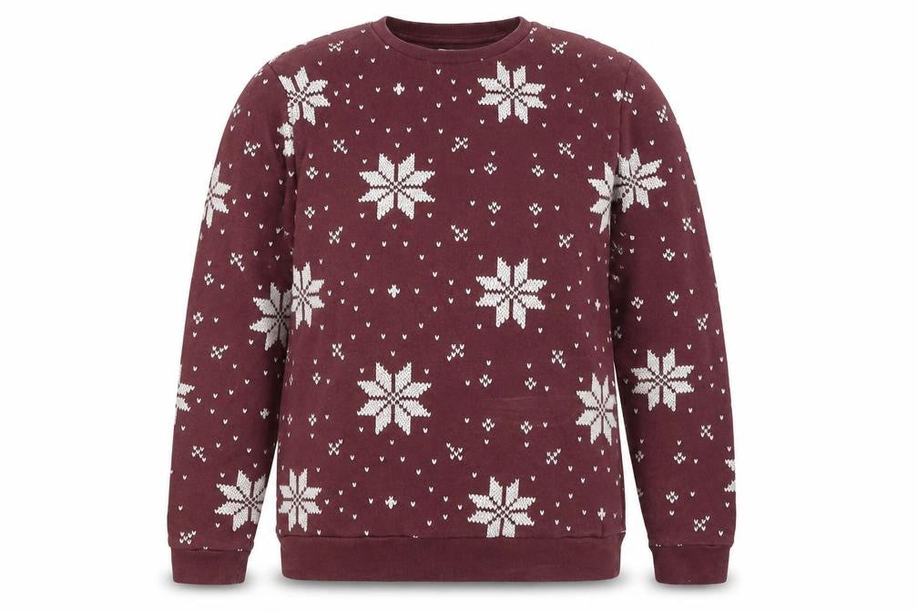 Front view of ASOS women’s purple jumper, size S