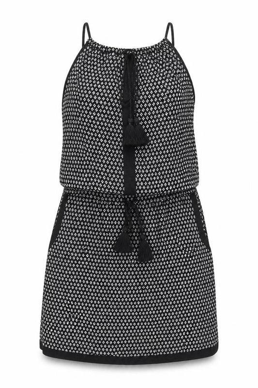 Front view of Next women’s black mini, size UK 8