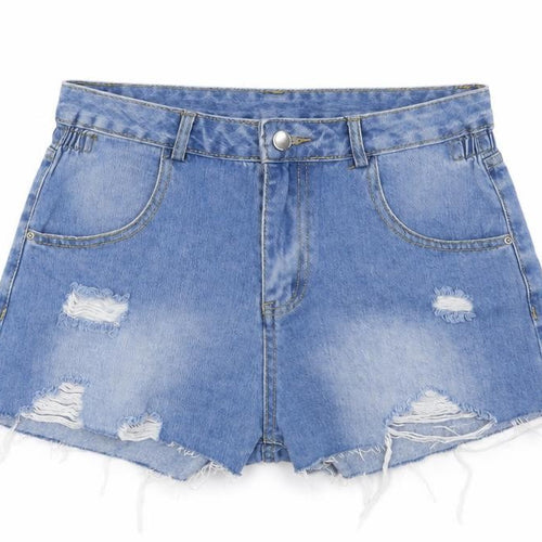 Preworn Womens Blue   Hot Pants Shorts Size M
