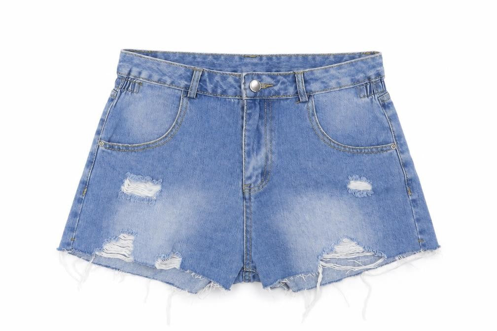 Preworn Womens Blue   Hot Pants Shorts Size M