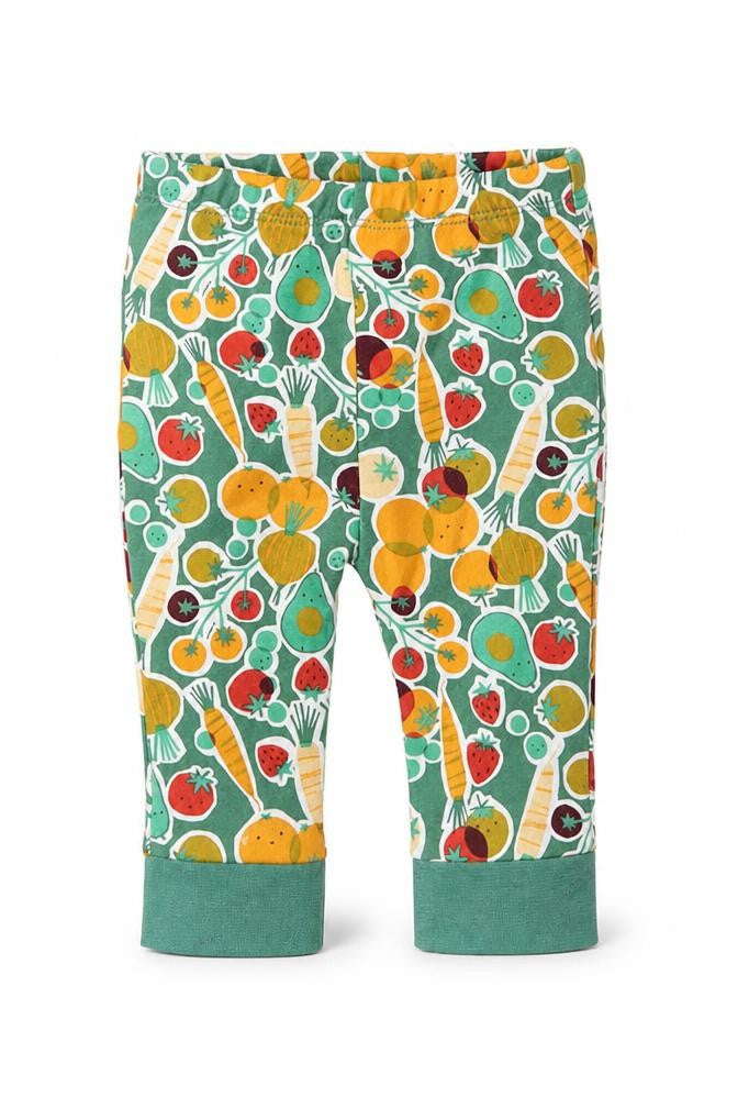 Nutmeg Boys Green Geometric  Sweatpants Trousers Size 3-6 Months