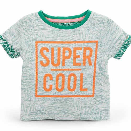 George Baby Green Floral  Basic T-Shirt Size 18-24 Months  - Super Cool