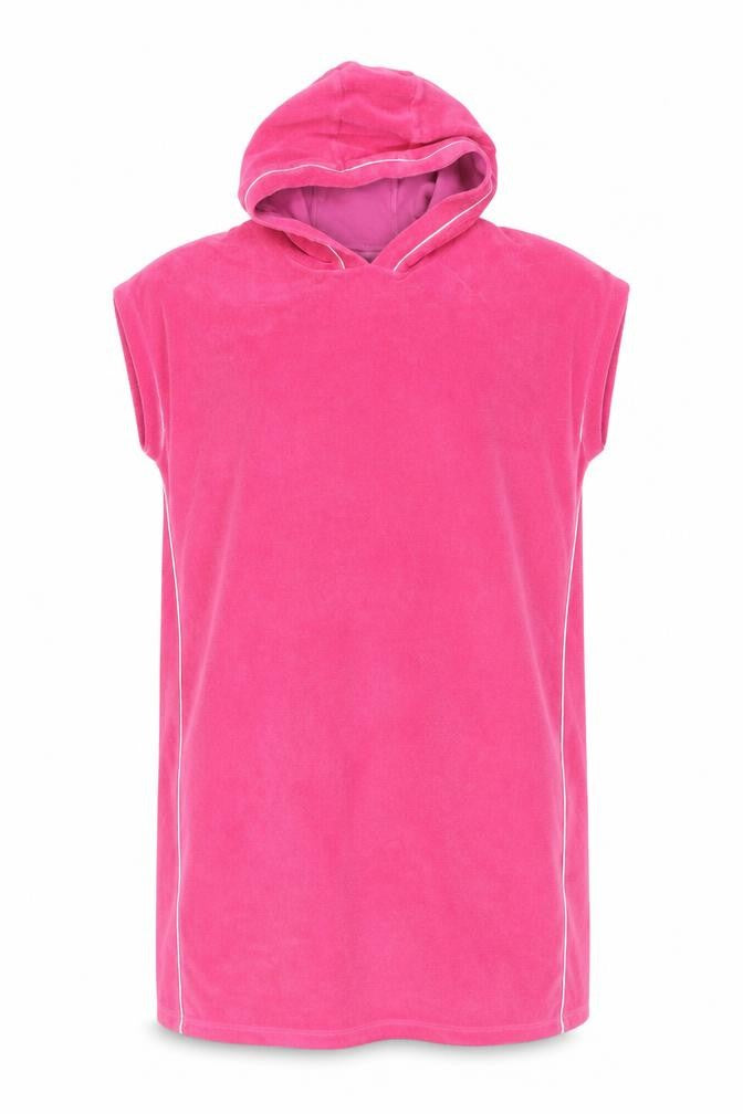 Front view of Next women’s pink pullover hoodie, size UK 12