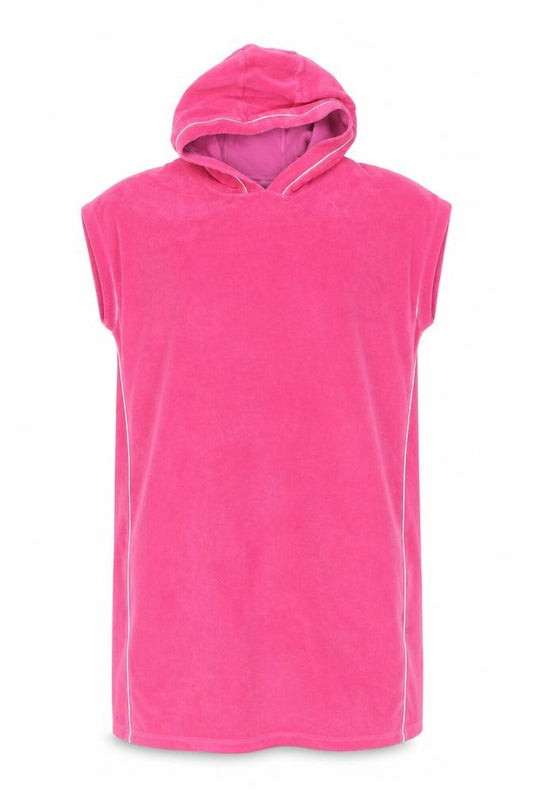 Front view of Next women’s pink pullover hoodie, size UK 12