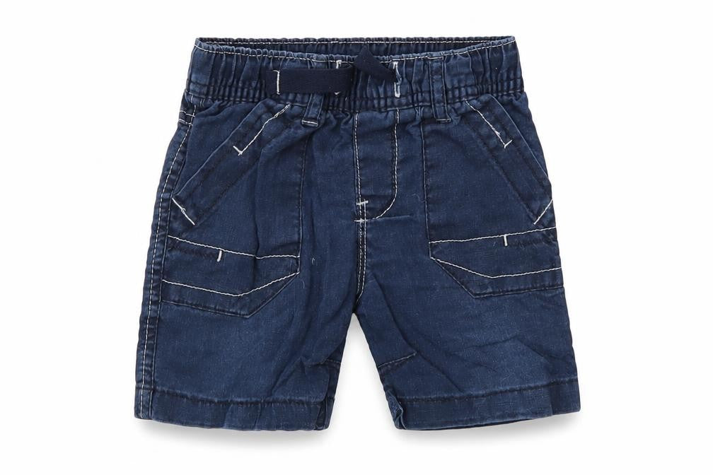 Front view of Next Baby Blue Trousers, size 12-18, Months