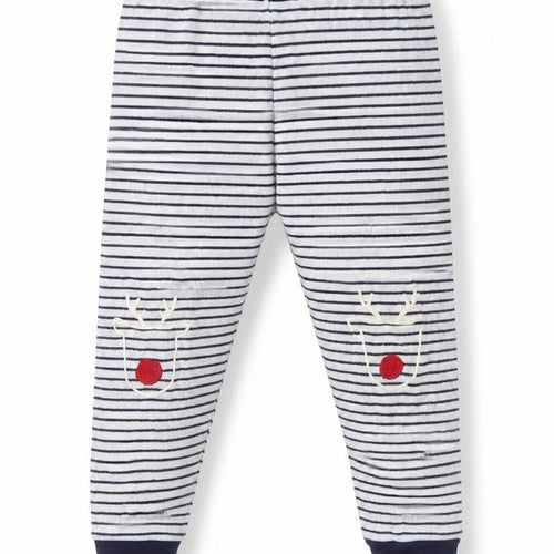 George Girls Grey Striped   Pyjama Pants Size 2-3 Years