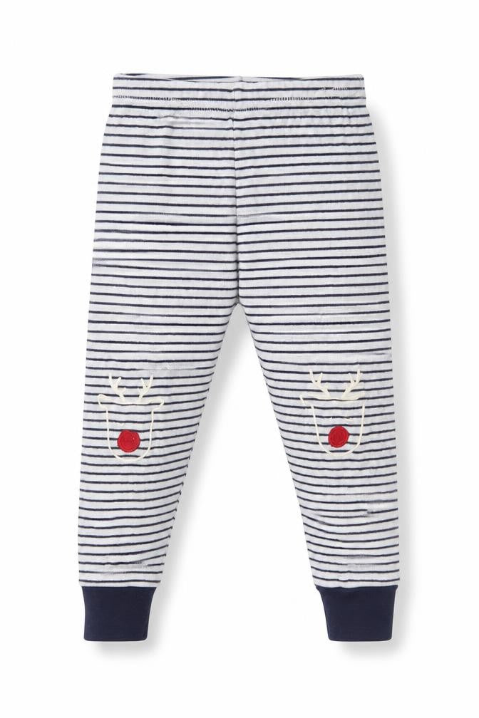 George Girls Grey Striped   Pyjama Pants Size 2-3 Years