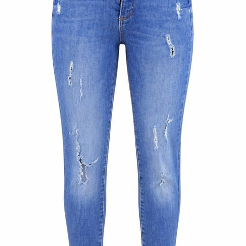 Denim CO Womens Blue   Skinny Jeans Size 4 L27 in