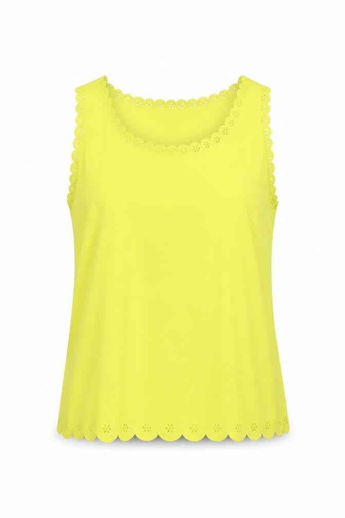 Atmosphere Womens Yellow   Basic Blouse Size 12